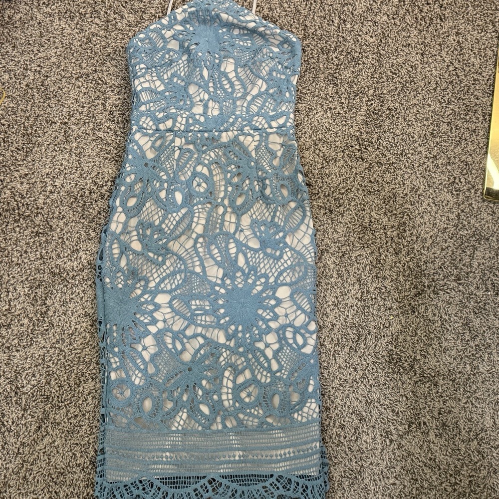 Love, Bonito Dalyria Crochet Midi Dress‎ Size 2